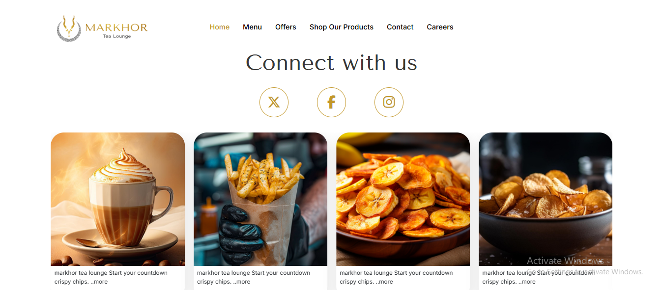 Restaurant Website 4